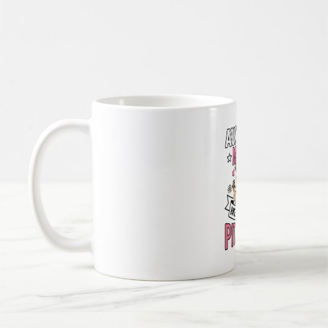 Mug Des mamans géniales ont des tatouages et des Pitbu (Gauche)