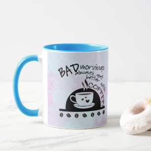 Mug Des Matins Inspirants Mieux Avec Du Café