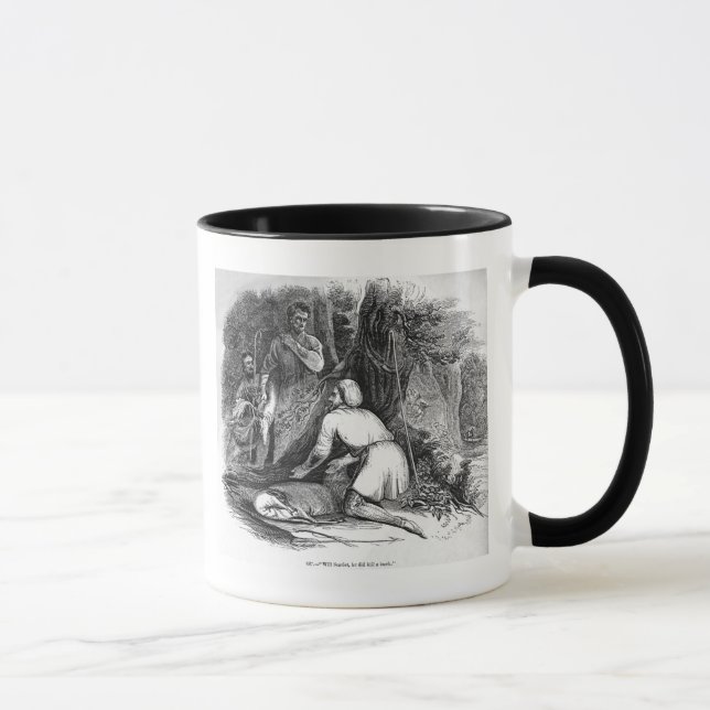 Mug Des mises à mort d'écarlate un mâle (Droite)