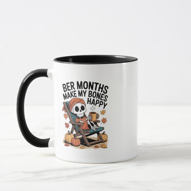 Mug Des Mois Plus Bers Rendent Mes Os Heureux (Gauche)