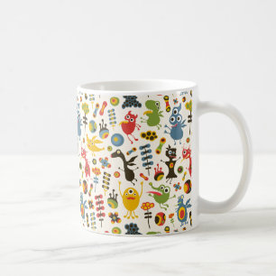 Mug Des monstres heureux