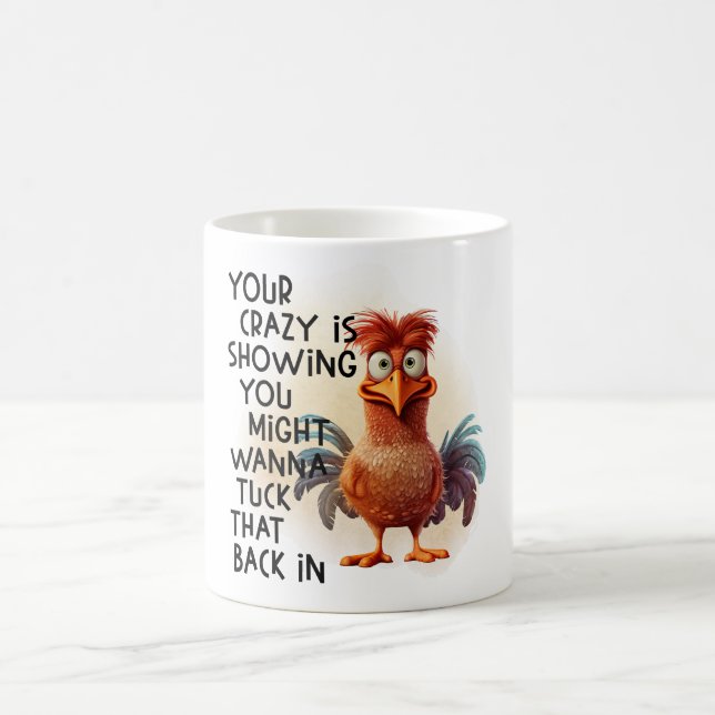 Mug Des oiseaux avec des paroles drôles ! (Centre)