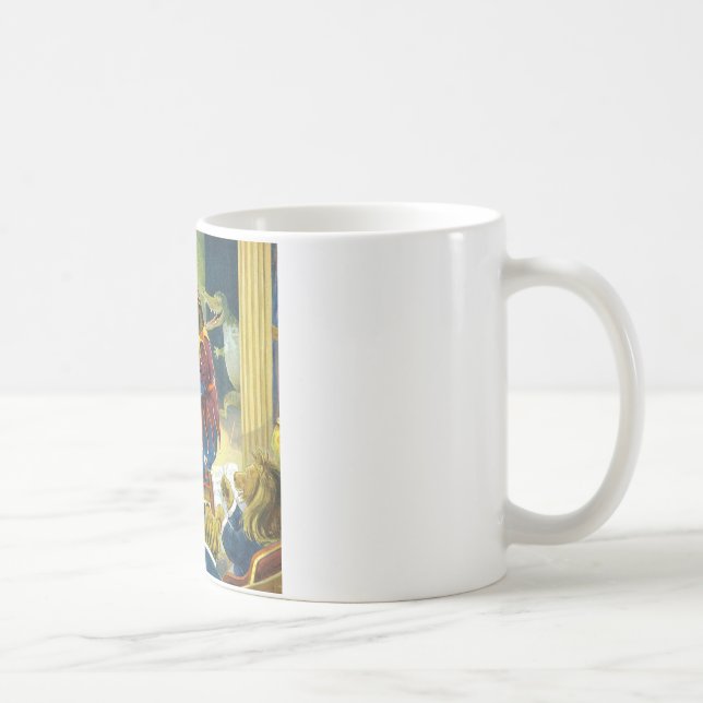 Mug Des ours dans un concours de Noël en terre animale (Droite)