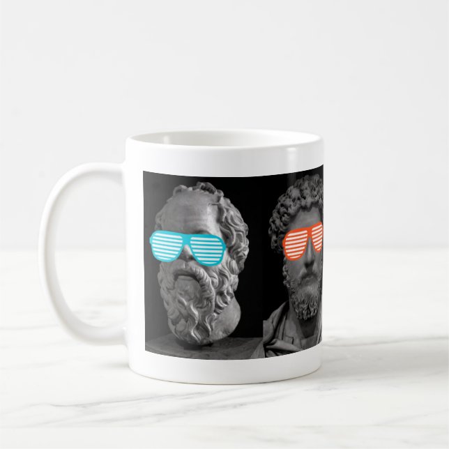 Mug des philosophes stoïques (Gauche)