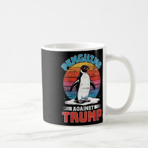 Mug Des pingouins contre Trump Des Pingouins Flippers 