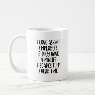 Mug des ressources humaines amusantes