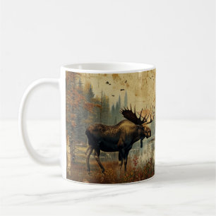 Mug des scènes animales vintages