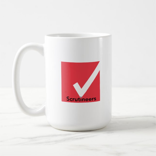 Mug Des scrutateurs des élections équitables — Protége (Gauche)