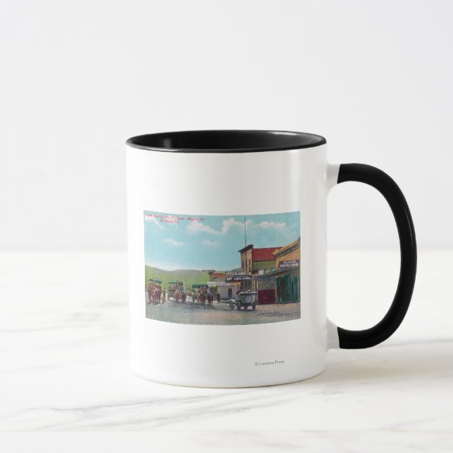 Mug Des touristes partent pour la scène de Tijuana (Droite)