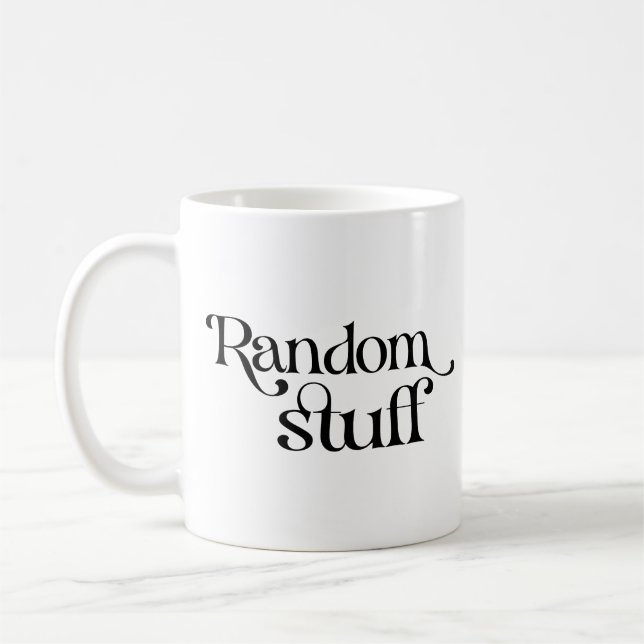 Mug Des trucs au hasard amusants (Gauche)