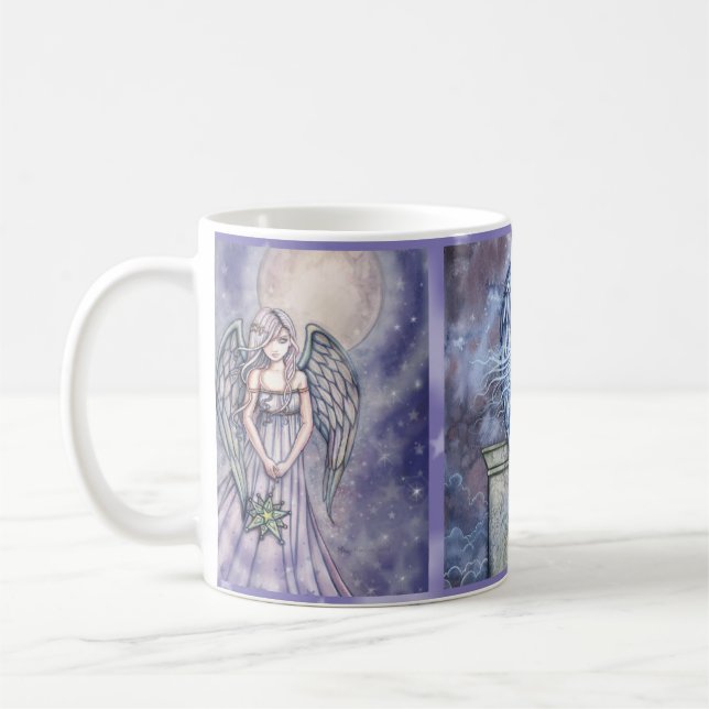 Mug des vacances des trois anges par Molly Harriso (Gauche)