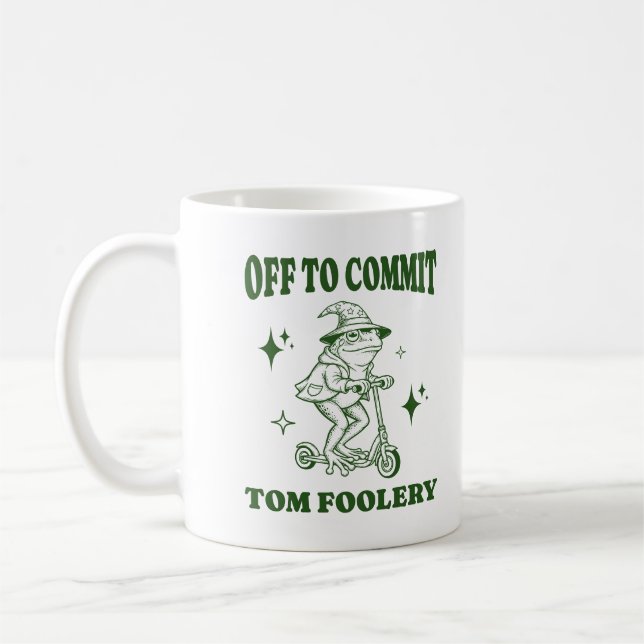 Mug Désactivé Pour Commencer Tom Foolery Wizard Frog D (Gauche)