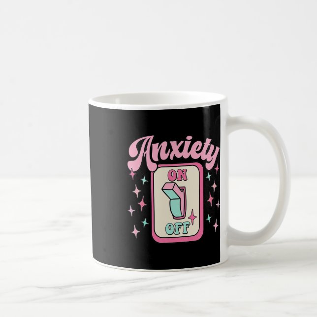 Mug Désactiver Rétro de sensibilisation à la santé men (Droite)