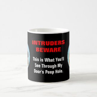 Mug Descendre le tonneau d'un pistolet à travers mes p