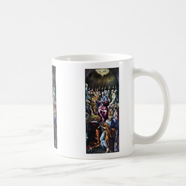Mug Descente du Saint-Esprit par EL de Greco (Droite)