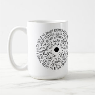 Mug Desejos de Natal - Amor Fé Esperança