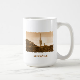 Mug désert à sepia, Arizona