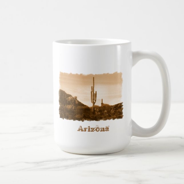 Mug désert à sepia, Arizona (Droite)