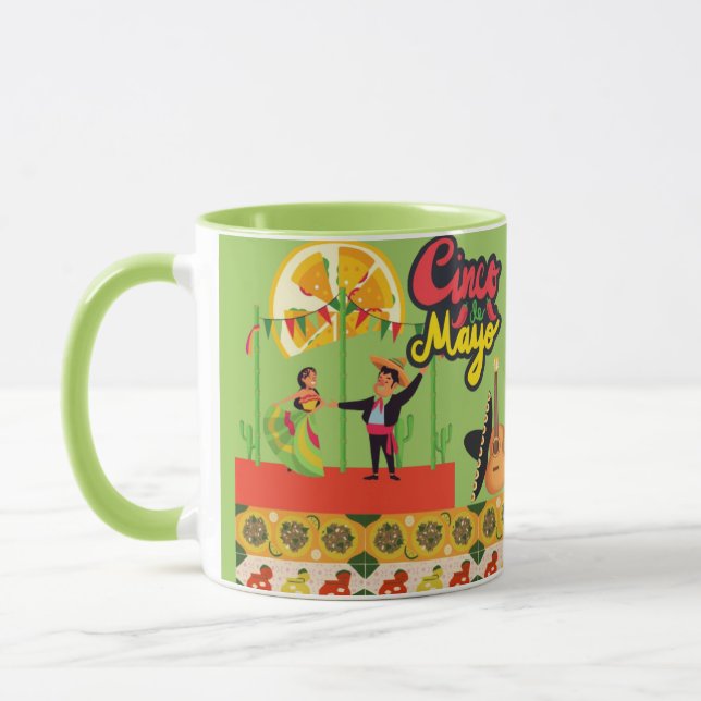 Mug Desert Bloom Fiesta lime (Gauche)