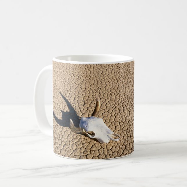 Mug Deserts | Cow Skull on the Desert Ground (Devant gauche)