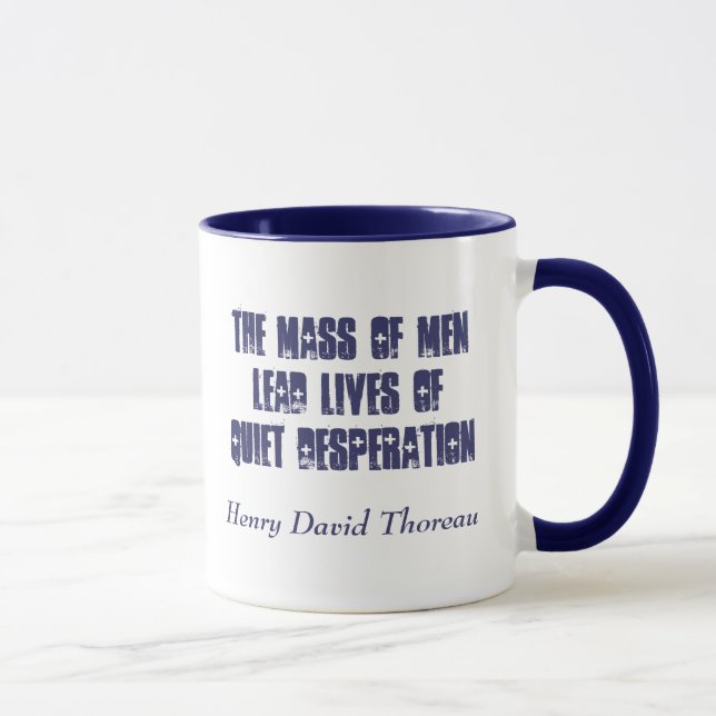 Mug Désespoir tranquille… (Droite)