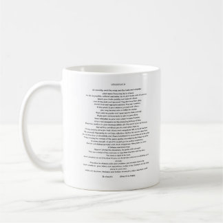 MUG DESIDERATA MAX EHRMANN PERSONNALISÉ