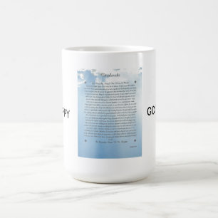 Mug DESIDERATA poème et texte