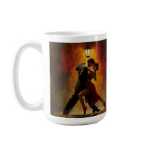 ✨Design artistique romantique d'un couple de tango
