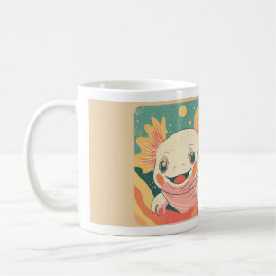 Mug Design Axolotl : un art mignon et dynamique pour