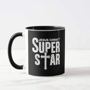 Mug Design chrétien vintage Jésus-Christ super 