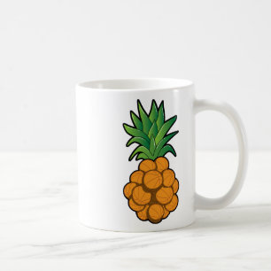 Mug Design d'ananas Cool amusant - Art graphique - C