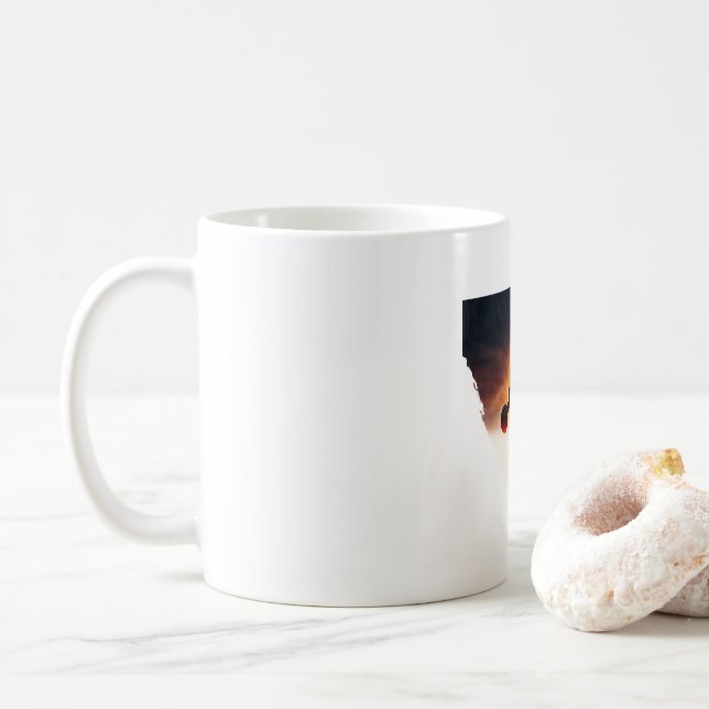 Mug Design de basket-ball créatif - Joueur, Chaussure  (Avec donut)