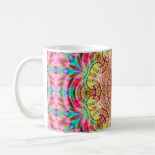Mug Design de fleurs Mandala