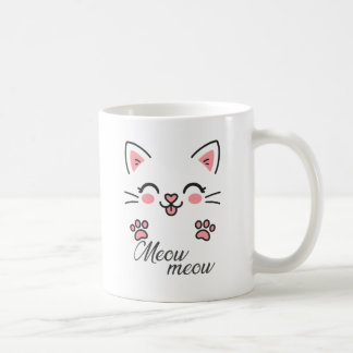 Mug Design de marque de chat mignon