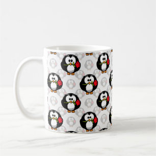 Mug Design de Motif de surface de pingouin mou Imprime