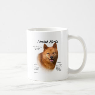 Mug Design d'histoire des spitz finlandais