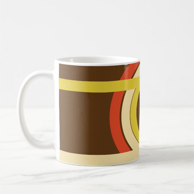 Mug Design d'inspiration Retro Golden Ratio. (Gauche)
