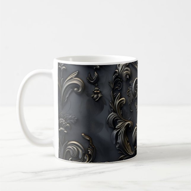 Mug Design élégant de décoration gothique (Gauche)