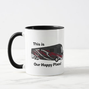 Mug Design Entegra Aspire Red Happy Place