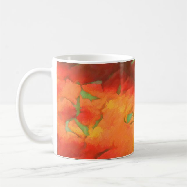 Mug design graphique texture arrière - plan numérique  (Gauche)