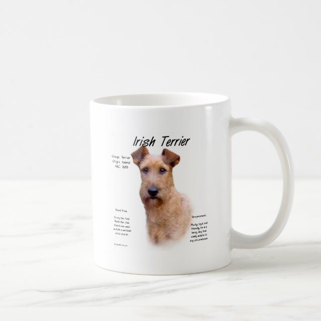 Mug Design historique du Terrier irlandais (Droite)