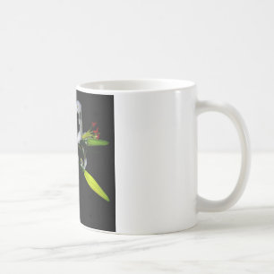 Mug Design irlandais en laiton et en fleur