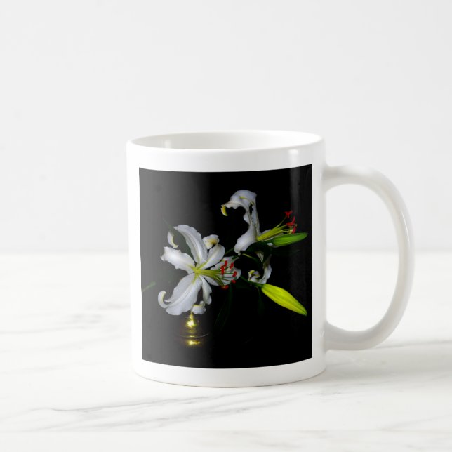 Mug Design irlandais en laiton et en fleur (Droite)