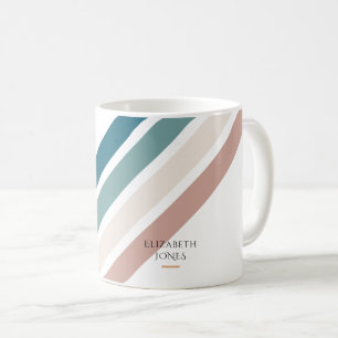Mug Design minimaliste aux couleurs pastel