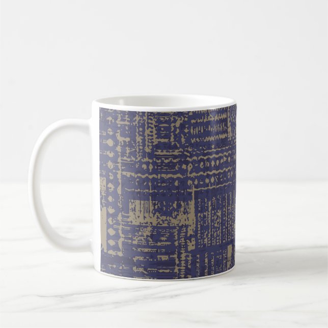 Mug Design moderne abstrait, design de surface motif (Gauche)