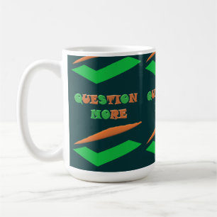 Mug Design moderne teintes sombres thème Question