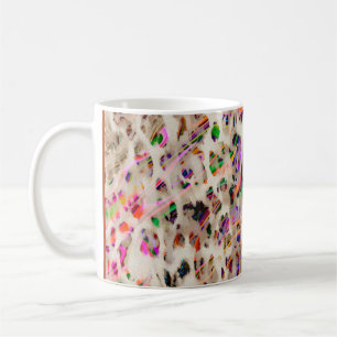 Mug Design motif moderne abstrait avec effet coloré