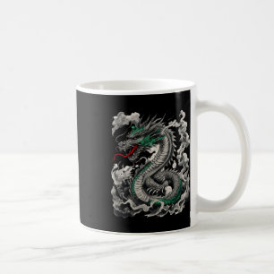 Mug Design Mythologique Dragon Tattoo Avec Noir