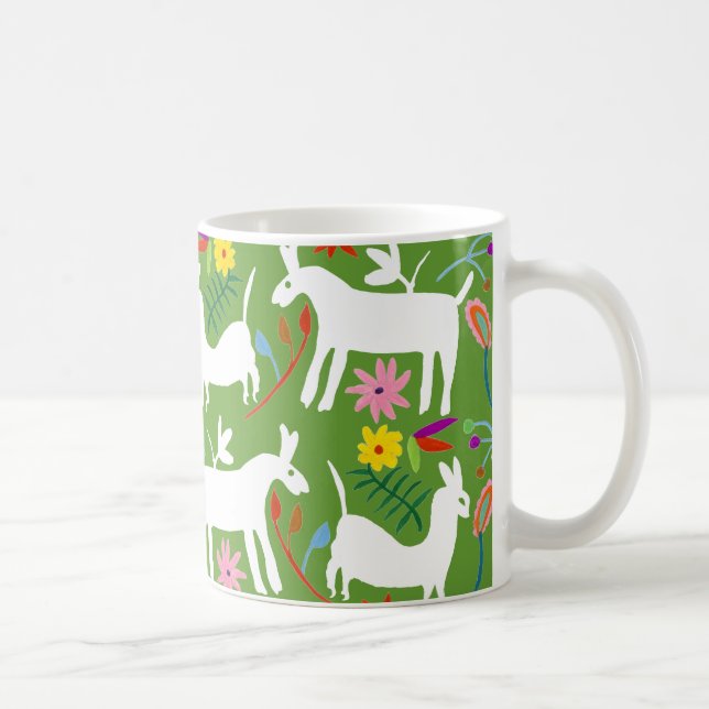 Mug Design Otomi moderne | Llama Donkey Design (Droite)