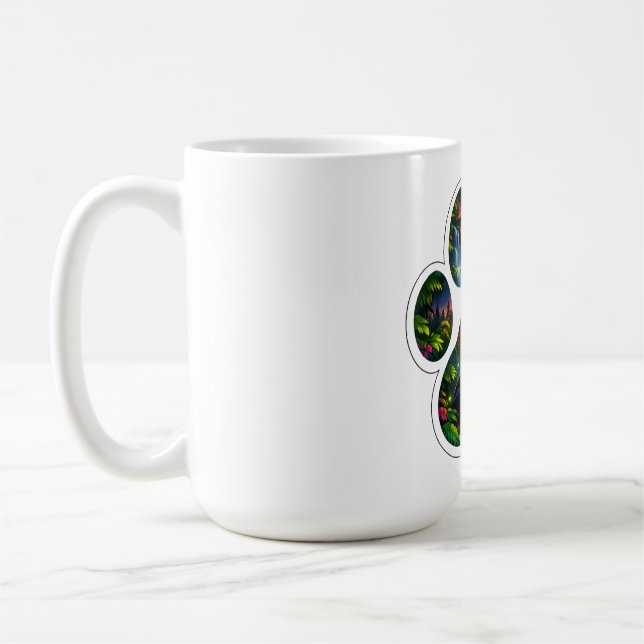 Mug Design Patte de Jungle Black Panther (Gauche)